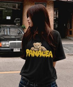 PANACEA Teddy Yellow Signature Tee ca tinh