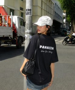 PANACEA ESSENTIAL LOGO TEE mat sau