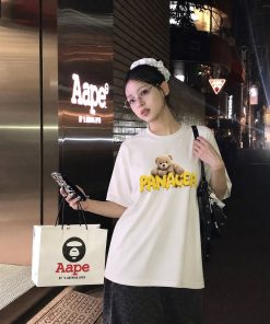 PANACEA Teddy Yellow Signature Tee mau trang