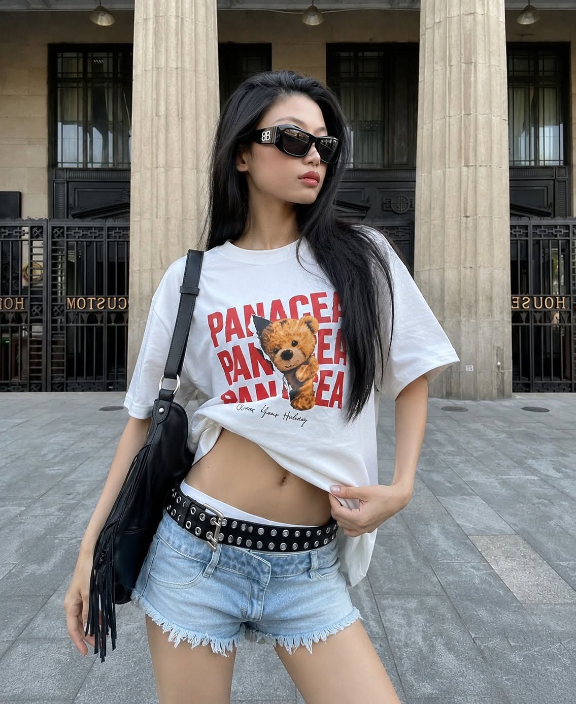 PANACEA Teddy Red Impact Tee dep noi bat