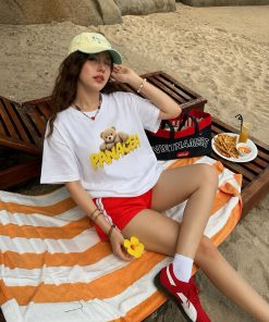 PANACEA Teddy Yellow Signature Tee sang trong