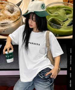 PANACEA ESSENTIAL LOGO TEE mau ao basic