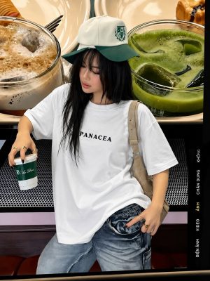 PANACEA ESSENTIAL LOGO TEE mau ao basic