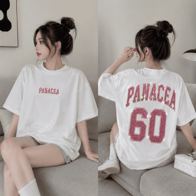 Outfit áo phông PANACEA phong cách streetwear