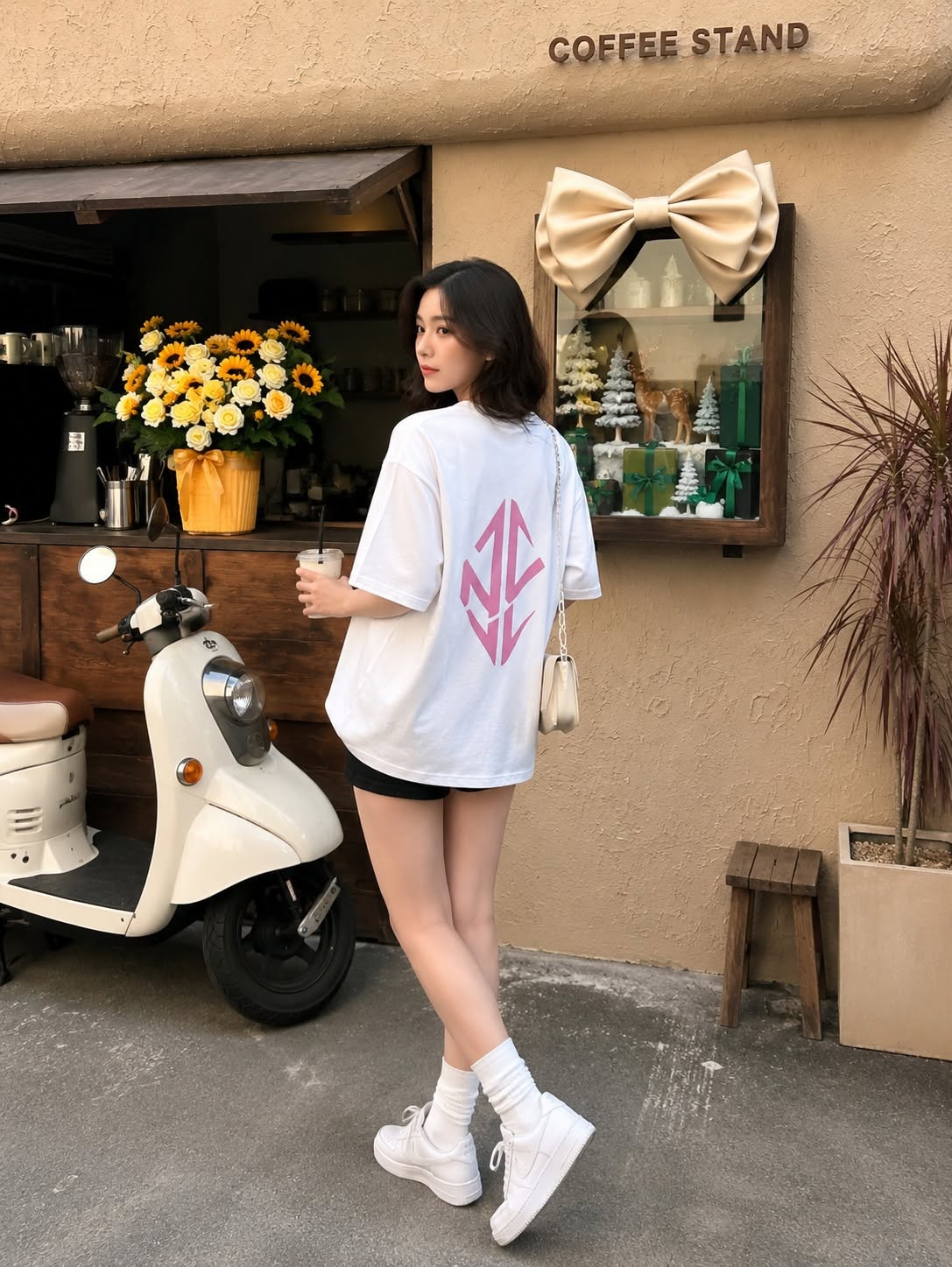 PANACEA Teddy Signature Tee cai canh