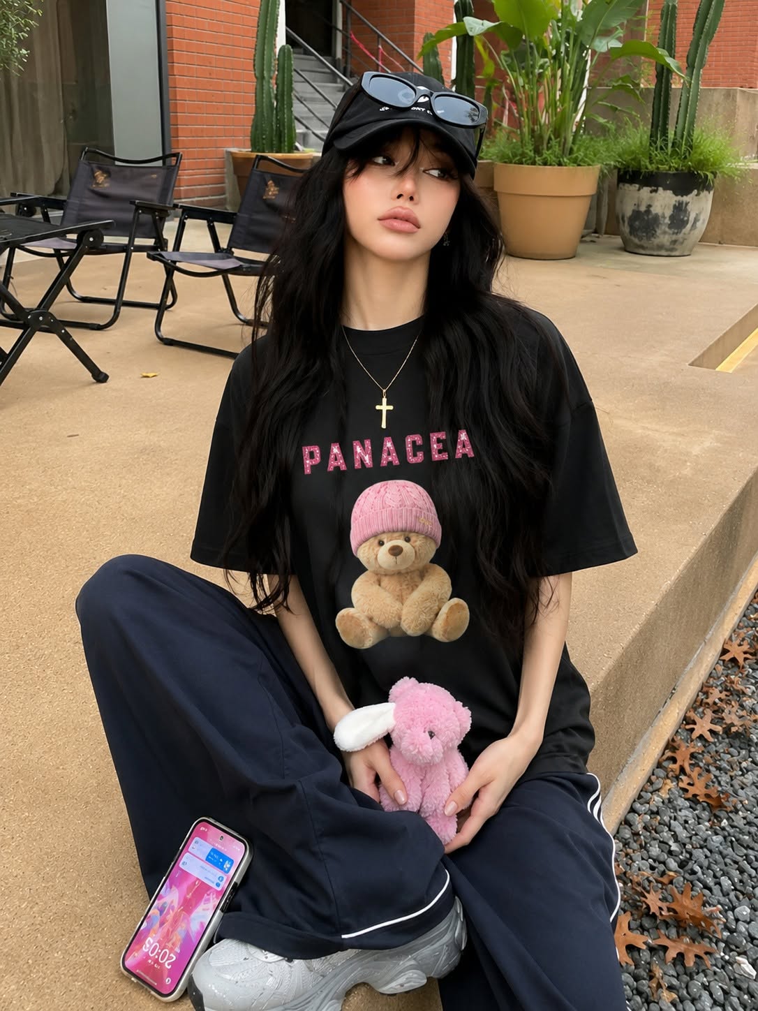 PANACEA Teddy Signature Tee ca tinh