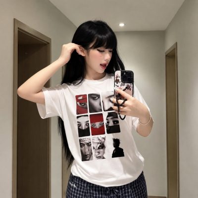 Ao Phong Oversize Don Gian Nhung Noi Bat